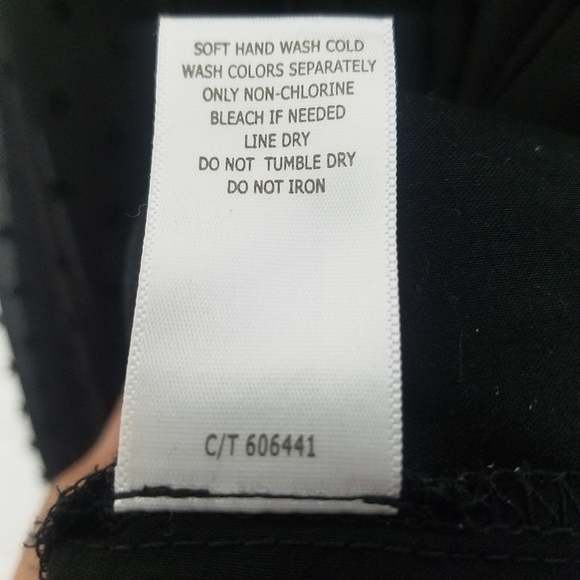 Taylor black lace overlay handkerchief hemline midi dress - Picture 12 of 12